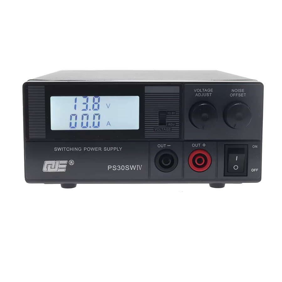 QJE PS30SWIV Kommunikationsschaltnetzteil 13,8 V 30 A DC, Schwarz - Bild 6