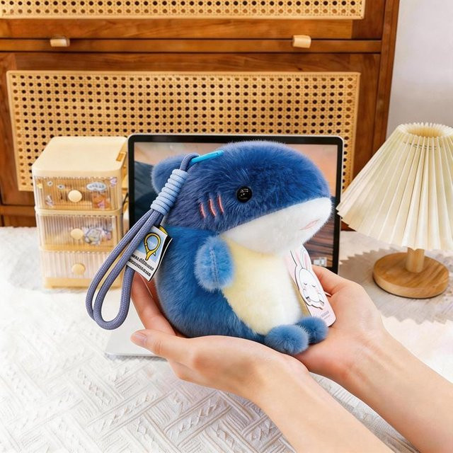 Yiran toy Kawaii Mini Meeresbewohner Plüsch Schlüsselanhänger, Stofftier - Bild 1
