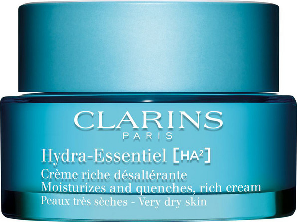 CLARINS Hydra-Essentiel Crème Riche, Gesichtscreme mit Sheabutter, Trockene Haut - Bild 1