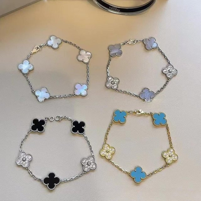 Wucifang Jewelry Armband, Weißgold, Diamant, Zirkonia, Damen - Bild 1