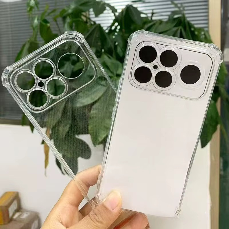 Stoßfeste Airbag Schutzhülle für Xiaomi Poco F8 Ultra Pro F7 F6 F5 X7 X6 X5 Pro C85 in Transparent - Bild 2