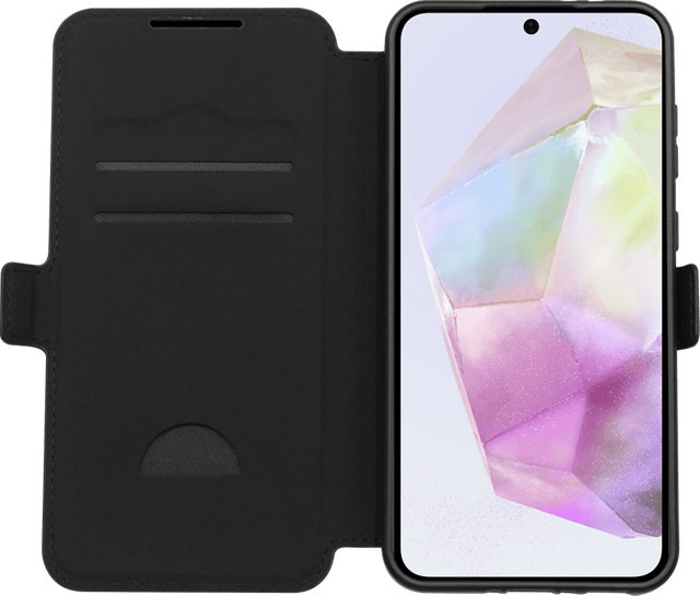 BlueBuilt Book Case für Samsung Galaxy A36 in Schwarz - Bild 1