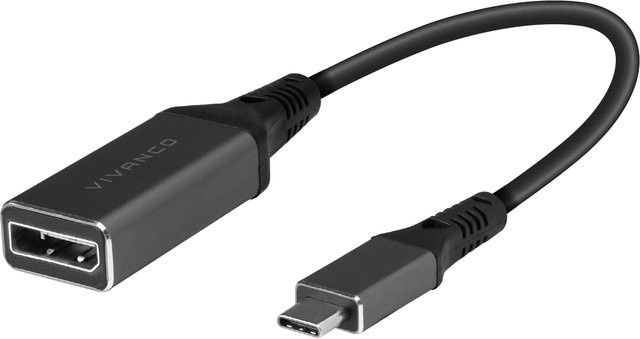 SBS USB-C auf DisplayPort Adapter in Schwarz, Länge: 0,1 m - Bild 1