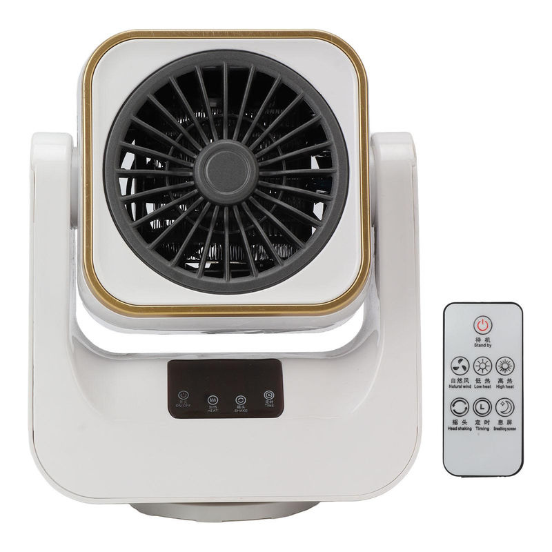 Tragbare elektrische Mini-Heizung Igeteck in Weiß mit Fernbedienung und Thermostat - Bild 2