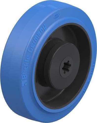 Blickle Kunststoff-Rad POEV 160/20K-SB in Blau und Schwarz mit 160 mm Durchmesser und 400 kg Tragfähigkeit - Bild 1