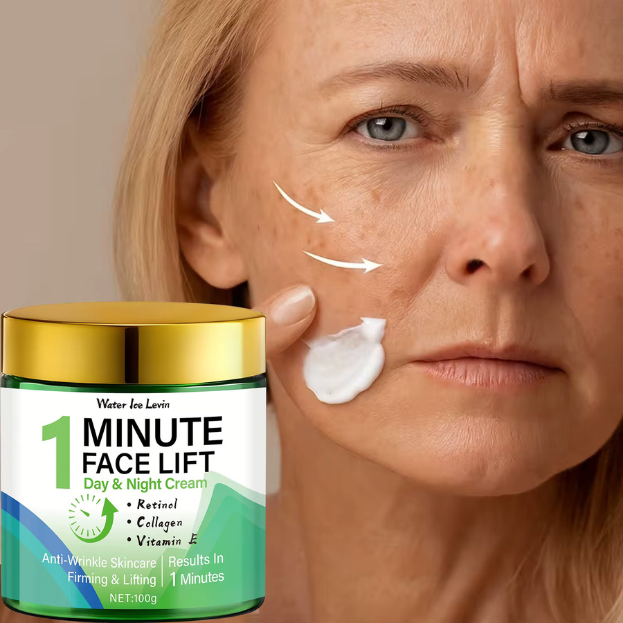 Water Ice Levin Minute Face Lift Tag- und Nachtcreme, Retinol, Kollagen - Bild 4