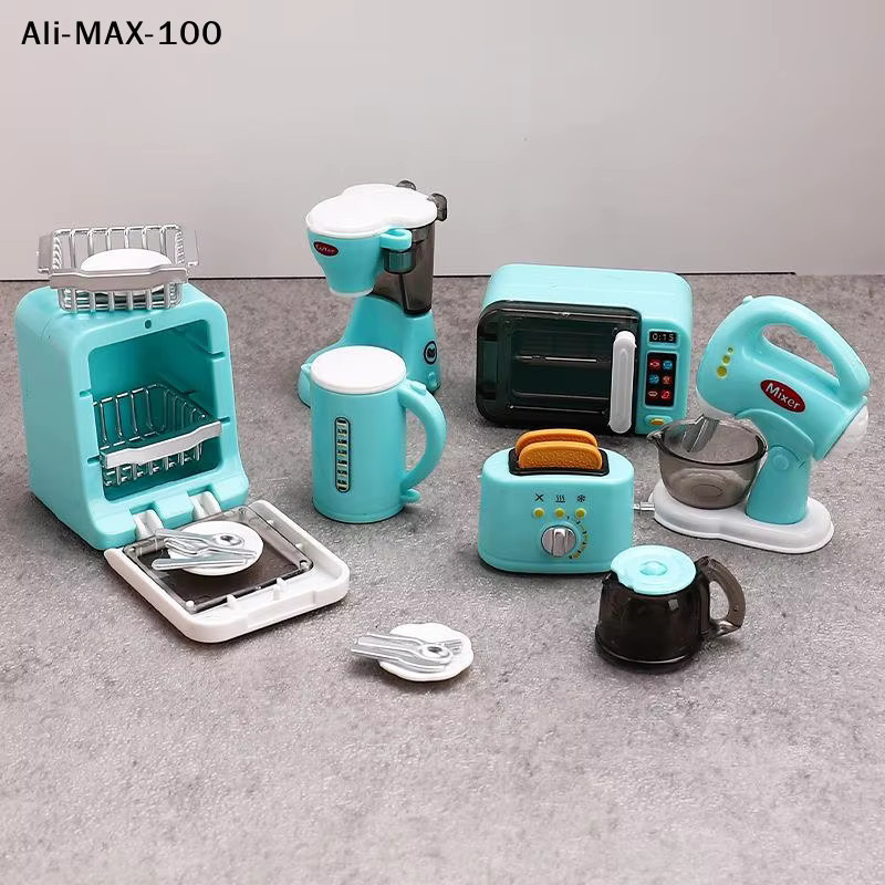 JTZTF Puppenhaus Miniatur-Kaffeemaschine Eierschläger, Zubehör, 1-teiliges Set - Bild 1