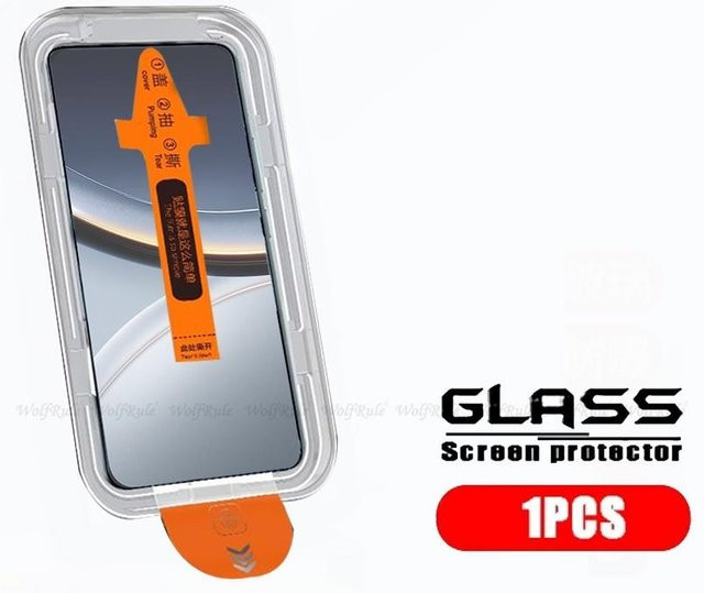 Xiaomi Poco F7 Panzerglas Displayschutz 9H HD Vollabdeckung transparent - Bild 1