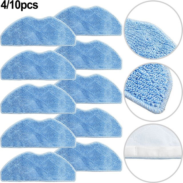Tefal Ersatz-Reinigungsmopp-Pads für X-Plorer Serie 75 S+, blau, schnell trocknend und mit starker Wasseraufnahme - Bild 1