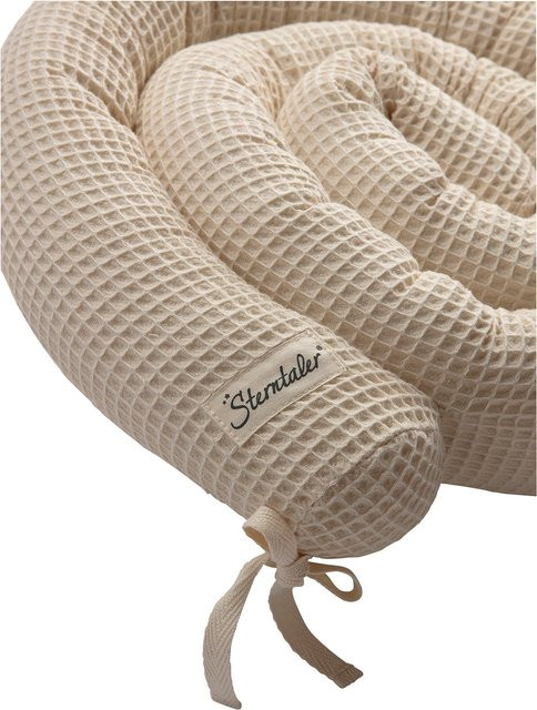 Sterntaler Nestchenschlange Ente Edda aus Waffelpiqué in Weiss, Länge: 180 cm - Bild 1