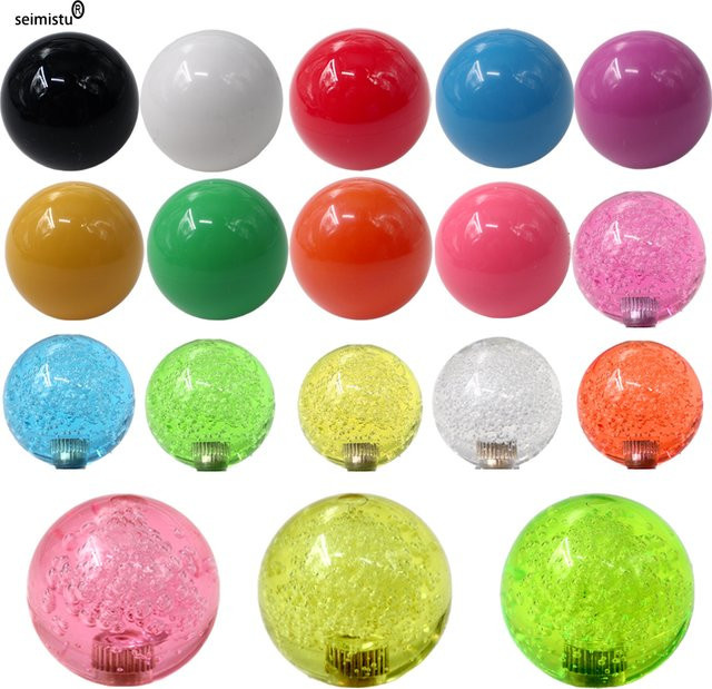 Sanwa Arcade-Joystick-Oberball Kristallblase 35 mm transparent - Bild 1