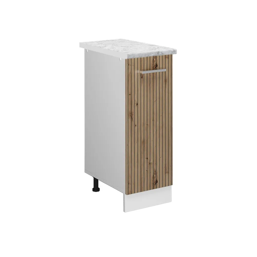 Vicco Apothekerschrank R-Line Medizinschrank für die Küche in Artisan-Eiche und Weiß, B/T/H: 30 x 60 x 81,6 cm - Bild 2