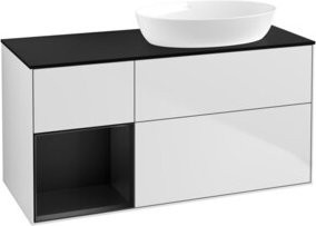 V&B Waschtischunterschrank Finion in Weiß lackiert, Breite: 120 cm, Tiefe: 50,1 cm, Höhe: 50,1 cm - Bild 1