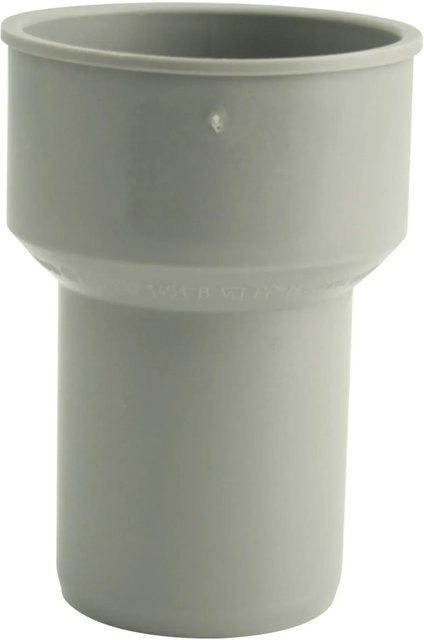 Marley HT-Abflussrohrsystem Anschlussstück an Metallrohr DN 40/40, grau - Bild 1