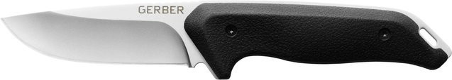 Gerber Gürtelmesser Moment Fixed in Schwarz mit Stahlklinge und Kunststoffgriff, 8,8 cm - Bild 1