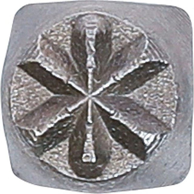BGS Einschlagstern 6 mm in Silber aus Stahl - Bild 2