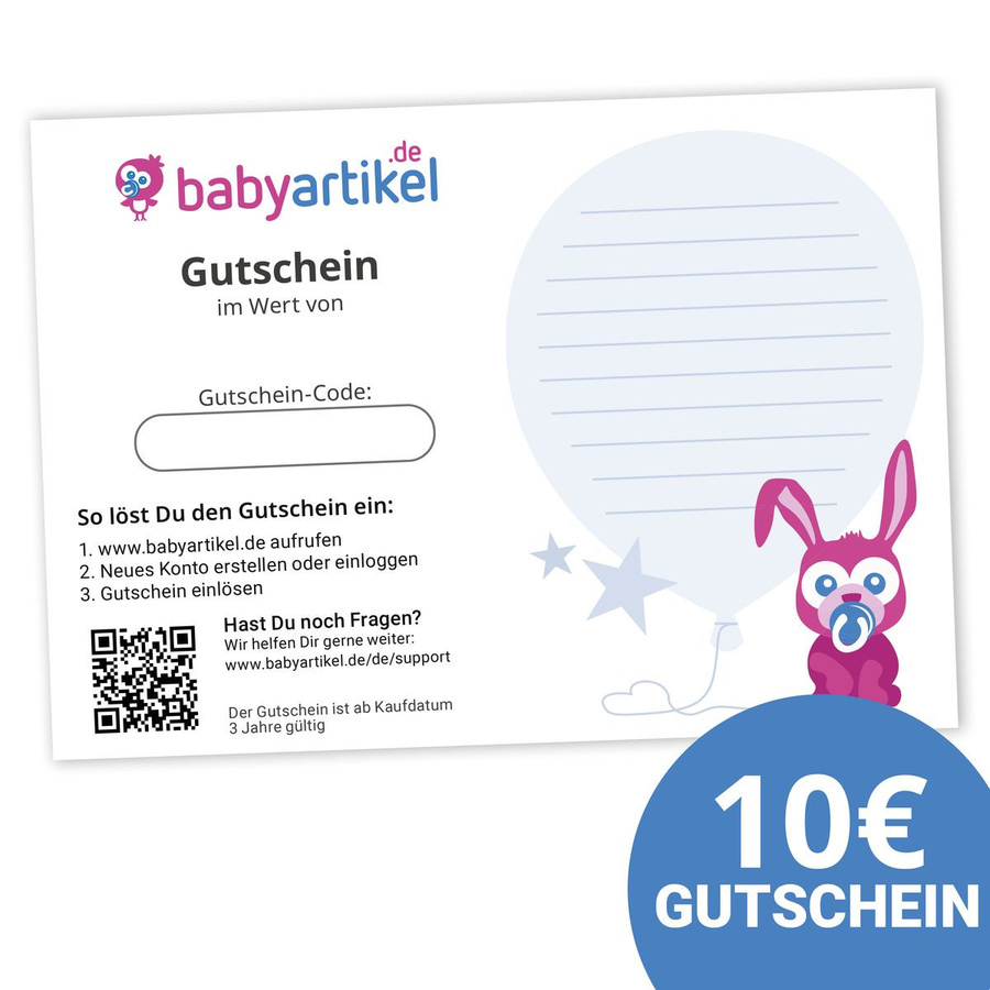 Babyartikel.de 10 Euro Geschenkgutschein für Babyartikel - Bild 1