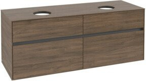 V&B Waschtischunterschrank Collaro für 2 Waschbecken B/T/H: 140 x 54,8 x 50 cm - Bild 1
