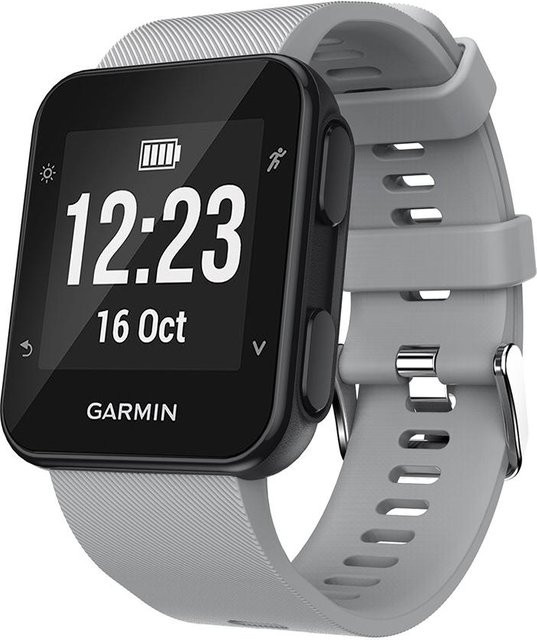 MY-CASE Uhrenarmband Silikon, grau, Unisex - Bild 1