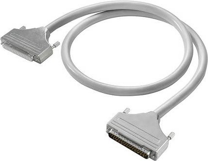 Weidmüller SPS-Verbindungsleitung PAC-D37M-D37M-HF-2M in Grau - Bild 1
