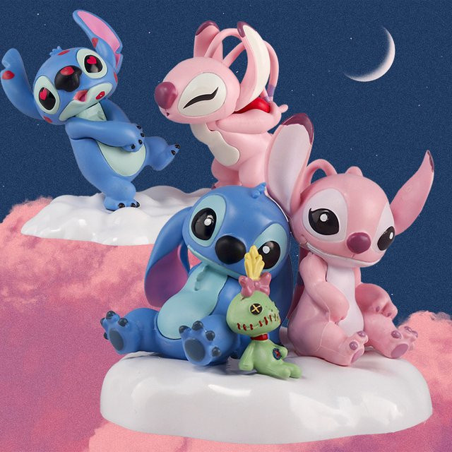 Bandai Disney Stich, Anime Figur, Einzelfigur, Kunststoff, Bunt / Mehrfarbig - Bild 1