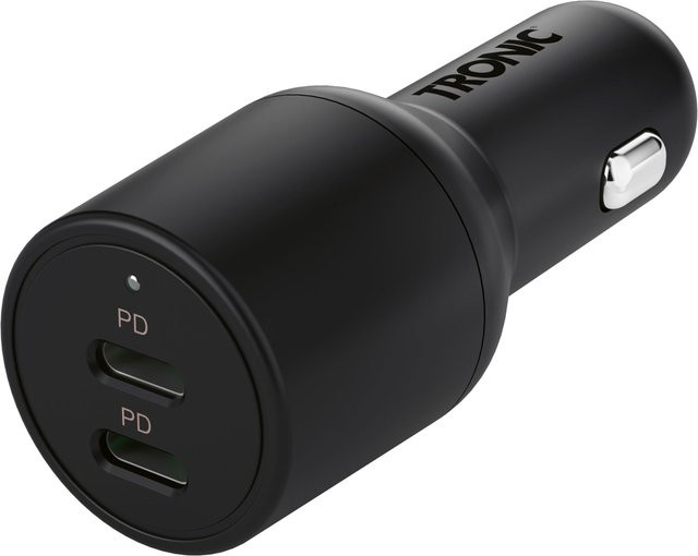 TRONIC Kfz-Ladegerät mit USB-A und USB-C (35W und 36W PD) in Schwarz - Bild 1
