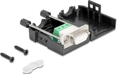Delock 90655 Adapterblock D-Sub 9 in Schwarz - Bild 1