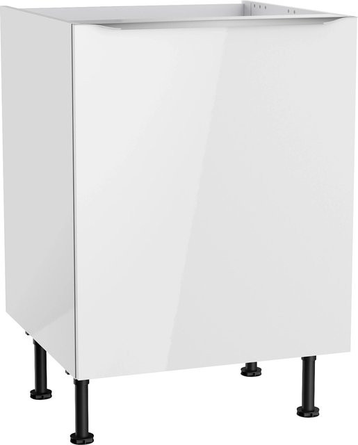 Optifit Küchen-Spülenunterschrank Arvid Weiß, B/T/H: 60 x 58,4 x 87 cm - Bild 1