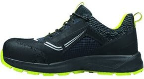 Solid Gear Halbschuh SG ADAPT LOW S3L ESD in Schwarz/Lime aus Leder und Cordura, Größe 40 - Bild 1