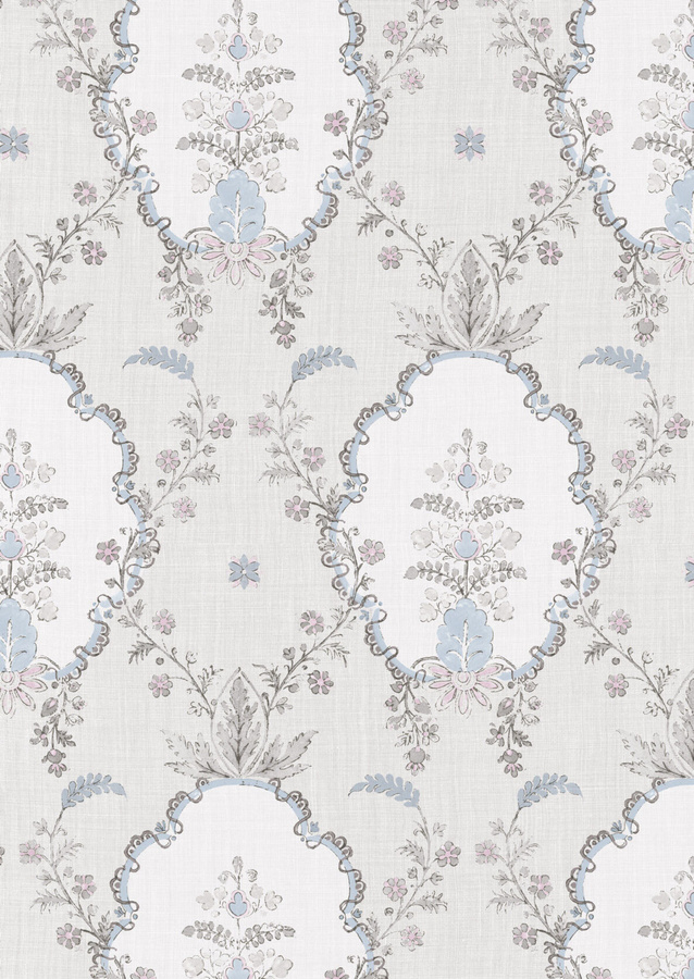 Lewis & Wood Tapete Vallance Tea Rose in Multicolour mit floralem Design - Bild 1