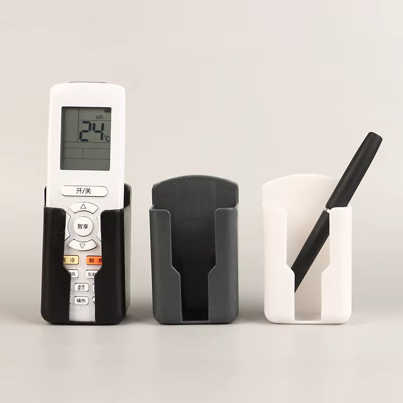 JETTING Wandhalterung Organizer für Fernbedienungen und Smartphones in Schwarz aus Kunststoff, B/T/H: 10,0 x 6,0 x 3,0 cm - Bild 5