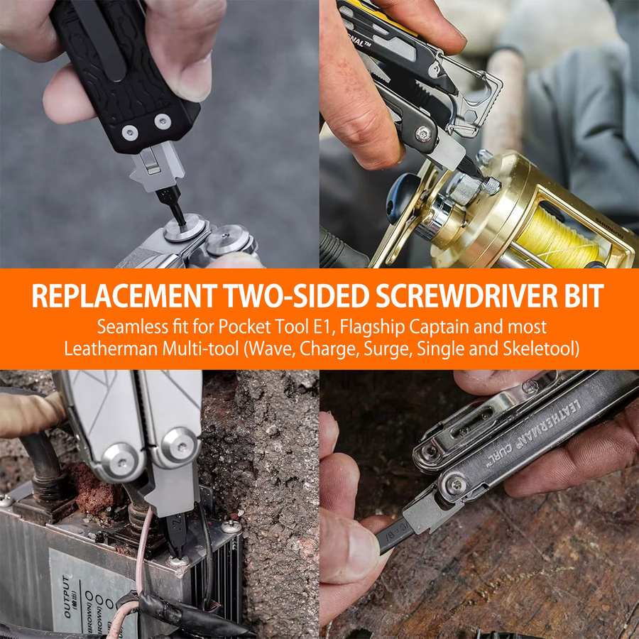 NexTool AS2 Hex Bit Zubehör Kit für NexTool Taschenwerkzeuge und Multitools - Bild 3