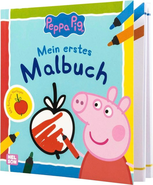 Peppa Pig Mein erstes Malbuch, Nelson, Broschiert - Bild 1