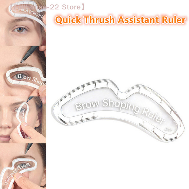 Heabety Augenbrauen-Mapping-Lineal, Augenbrauen-Formungswerkzeug - Bild 1