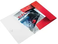 Leitz Eckspanner WOW A4 aus Polypropylen in Rot - Bild 1