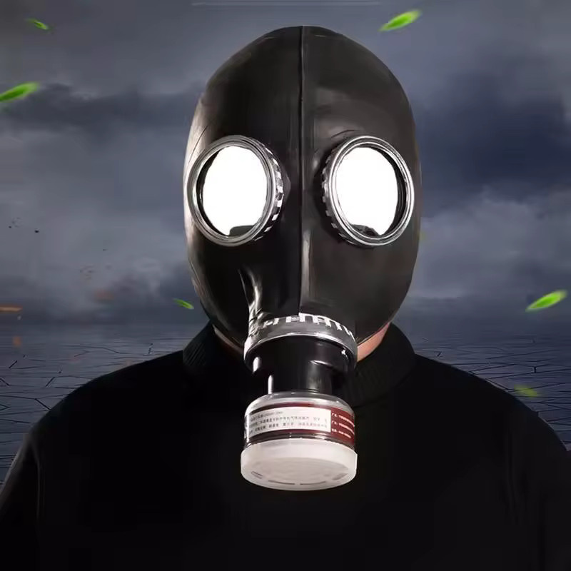 SZYSF Vollgesichts-Gasmaske mit Kohlefilterbox für den Arbeitsschutz und chemische Harzmaske - Bild 2