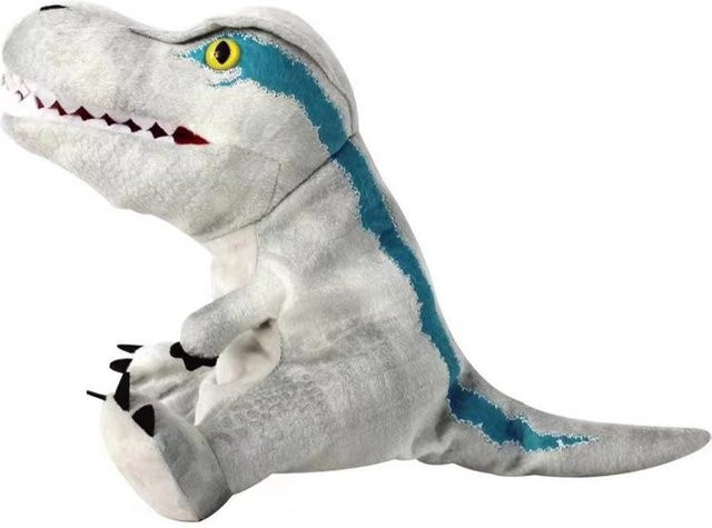 Fashnics Dinosaurier Handpuppen, Triceratop Tyrannosaurus Rex, Plüschtiere, ab 0 Jahren - Bild 1
