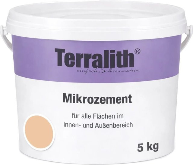 Terralith Mikrozement Fix & Fertig LFC0241 Beige Multicolour 5kg für 3,5qm - Bild 1