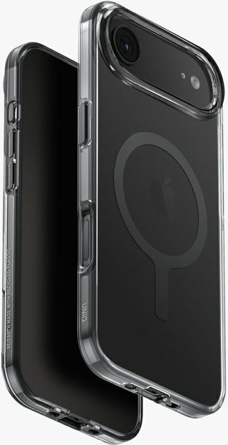 UNIQ Clario Hülle für iPhone mit Magclick Ladefunktion in Schwarz - Bild 1