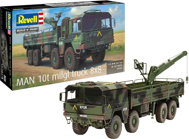Revell MAN 10t milgl truck 8x8, Modellfahrzeug, 1:35 - Bild 2