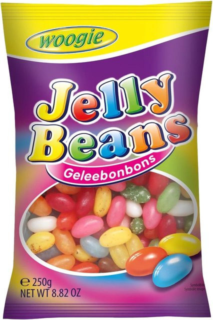 Woogie Jelly Beans Fruchtgummi 250 g - Bild 1