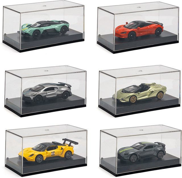 MAKEDA Divo Valkyrie Sian GT12 750S V12 Sportwagen, 1:64, Druckguss Legierung - Bild 1