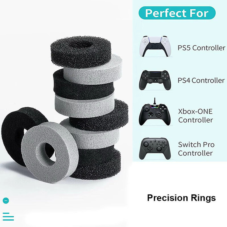Präzisionsringe Thumbstick-Einstellung für PS5, Nintendo Switch Pro, PS4 und Xbox One Controller in Lila - Bild 3