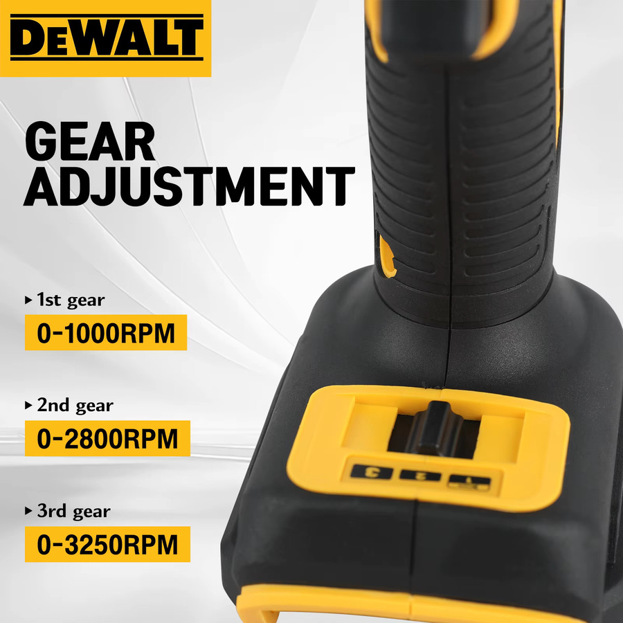 DeWalt DCF850 20 V Akku-Schrauber Gelb mit Lithium-Ionen-Akku - Bild 2