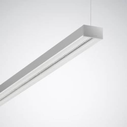 Trilux LED-Pendelleuchte Silber modern linear - Bild 1
