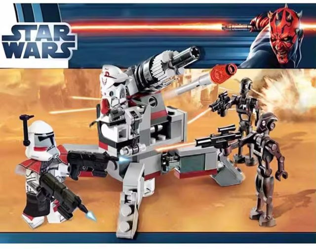 Hasbro Star Wars Elite Clone Troop und Angriffsroboter 9488, Set - Bild 1