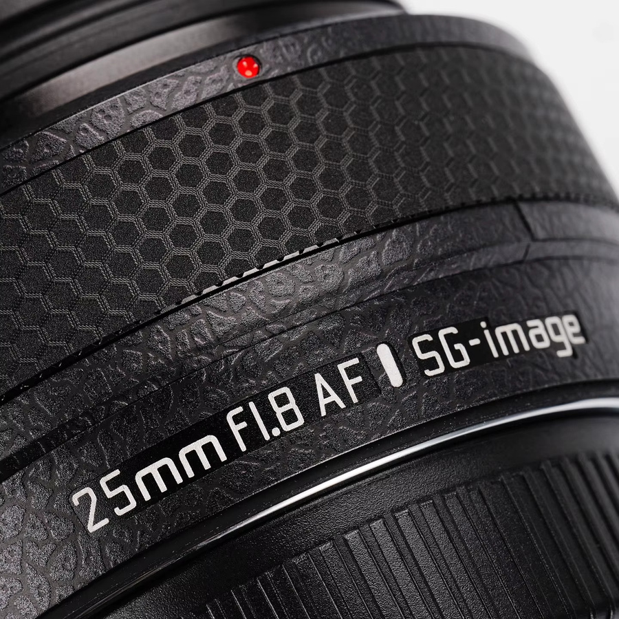 SG-image Schutzfolie für SG-image AF 25mm F1.8 Objektiv mit Fuji XF-Mount, Schwarz - Bild 3
