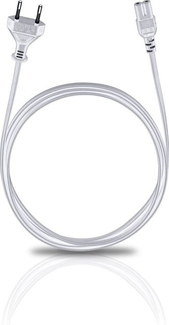 Oehlbach Powercord C 7 Universal-Netzkabel in Weiß - Bild 1