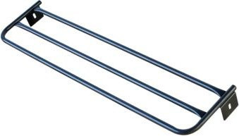 Sypro Hutablage für Umkleidebank mit Rückenlehne aus Stahl, Farbe: Anthrazit RAL 7016, Breite: 101,5 cm - Bild 1