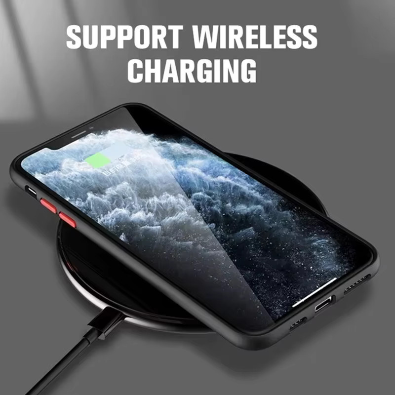NNBILI Luxuriöse Matte Schutzhülle mit MagSafe Magnetischem Kabellosem Laden für iPhone 17 16 15 14 13 12 11 Pro Max Mini Plus Stoßfeste Hülle in Schwarz und Grün - Bild 4